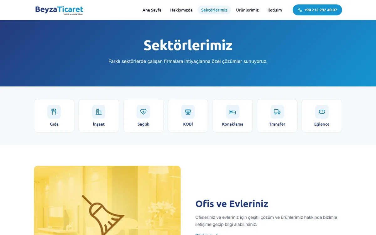 Sektörlerimiz