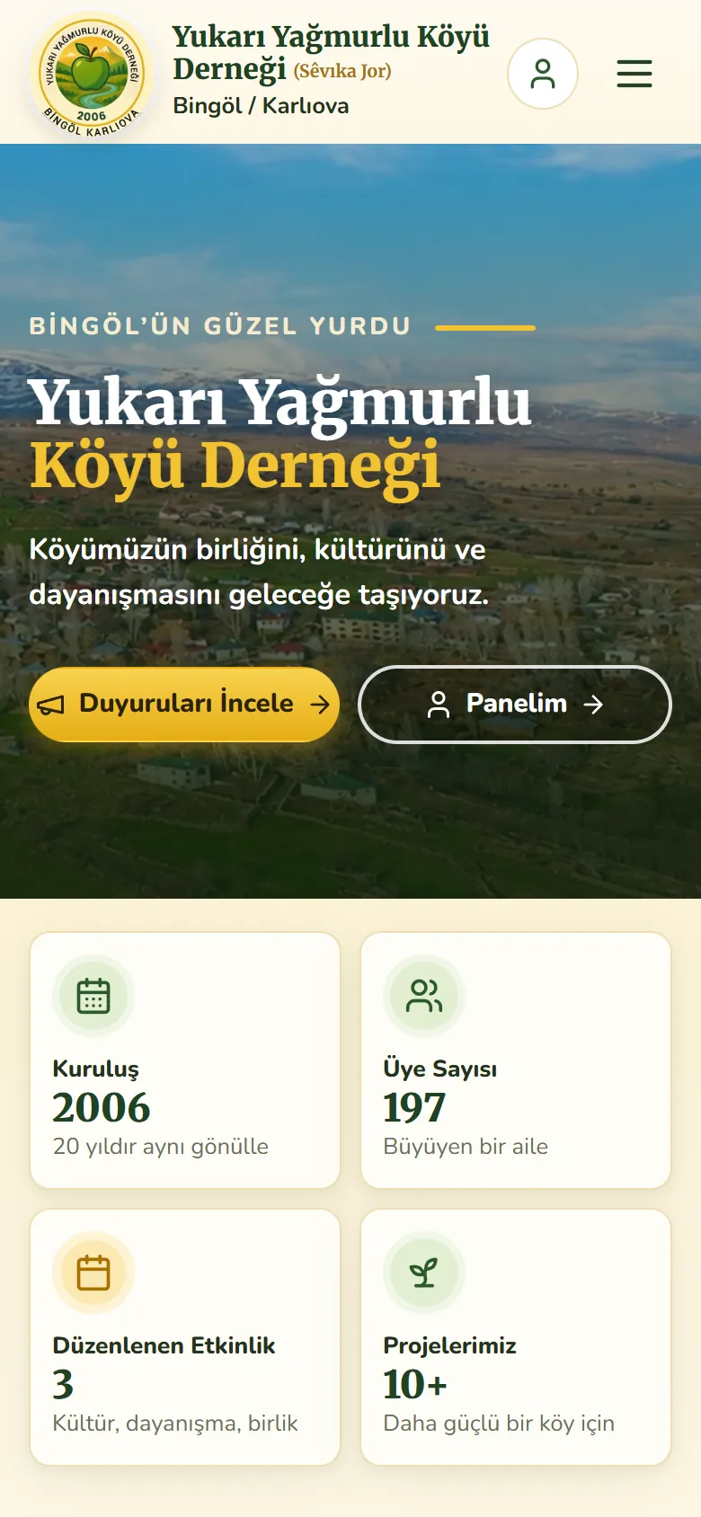 Mobil görünüm