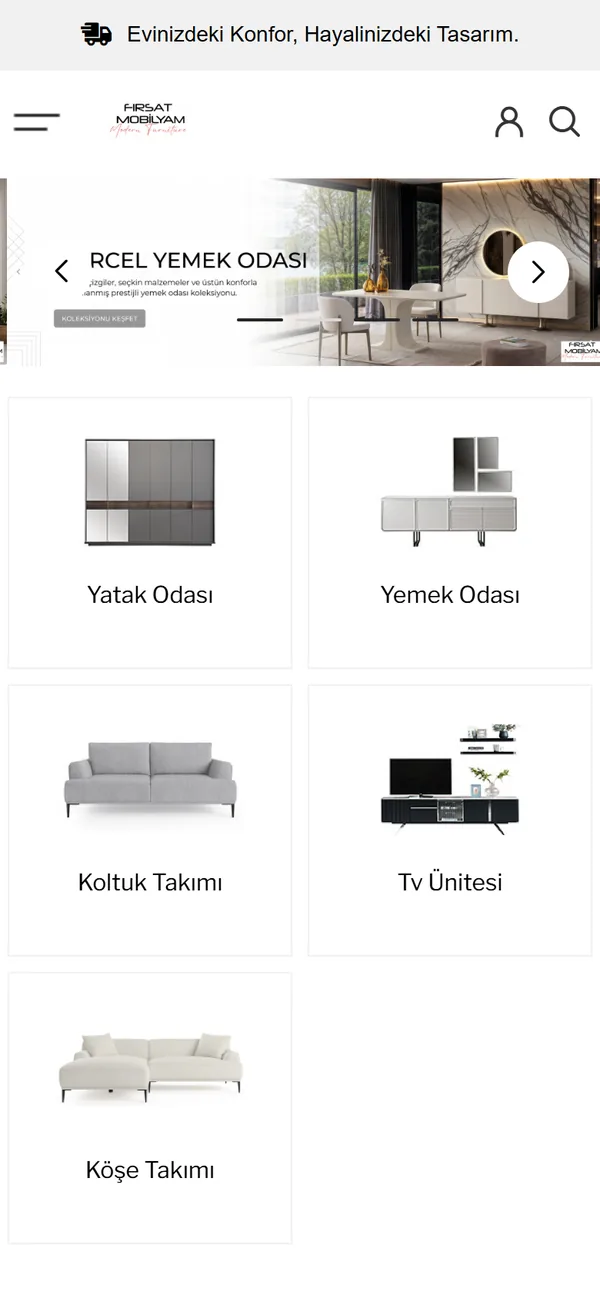 Mobil görünüm